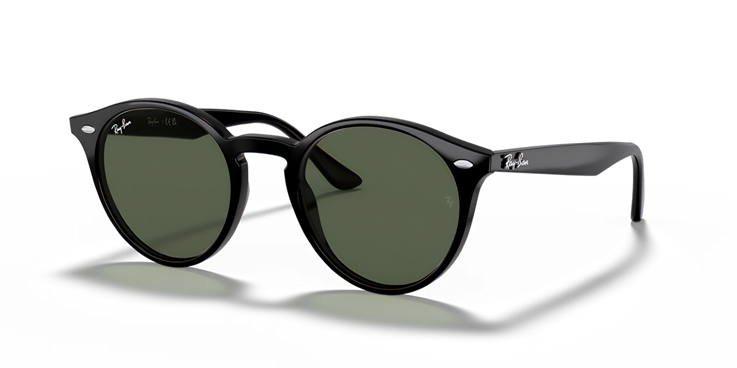 Ray-Ban RB 2180-VF ブラックメガネ　度なし　ケース付き　美品 Ray-Ban Unısex Güneş Gözlüğü GU018987